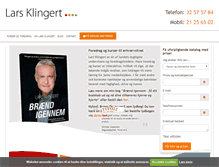 Tablet Screenshot of klingert.dk